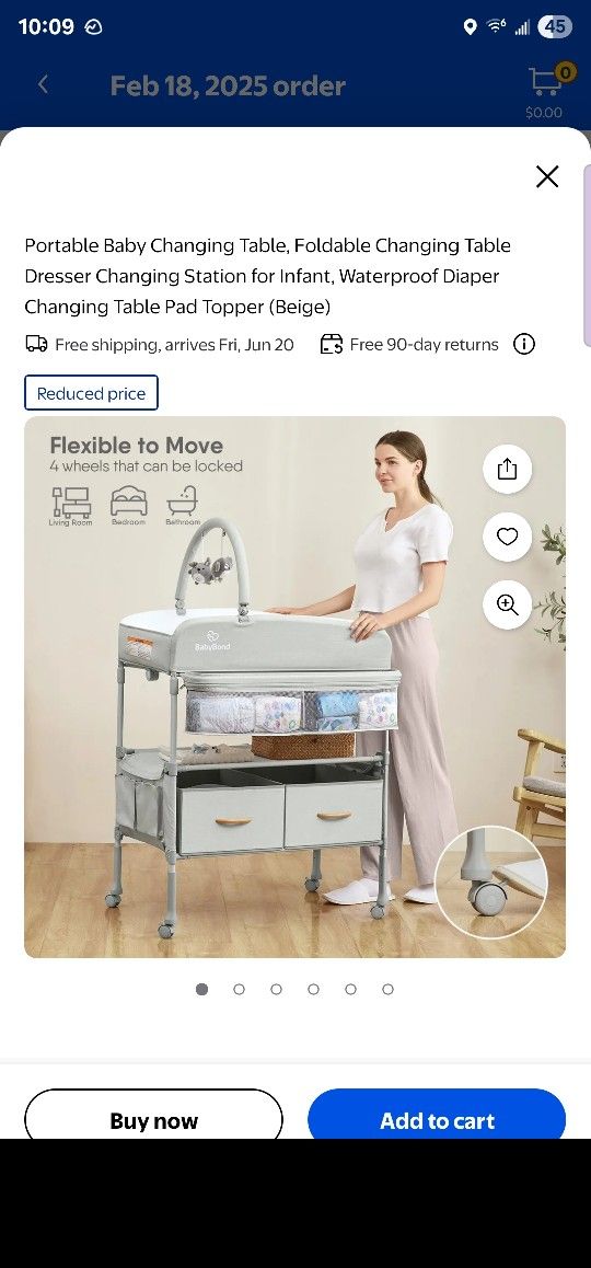 Portable Baby Changing Table
