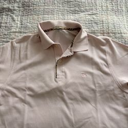 Pink Burberry men’s shirt