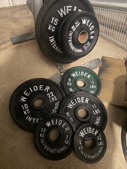 Weider International Weight Plates Set