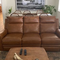 Leather Sofa Recliner