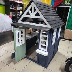 Large Wooden Toy Kitchen House For Kids
