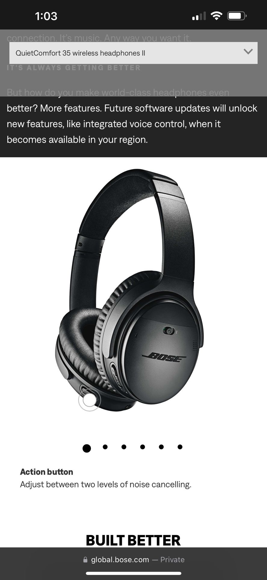 Bose QuietComfort 35 II Headphones