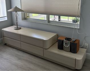 TV Console with 5 Drawers