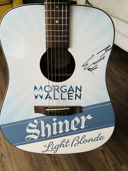 Limited Edition Signed Morgan Wallen Guitar!