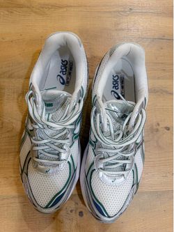 Asics Gel-1130 "White/Silver/Green" - Size 9.5
