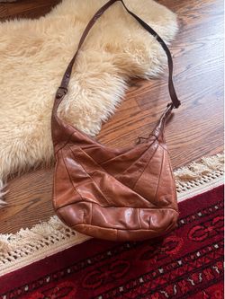 Vintage Leather Cross Body Purse