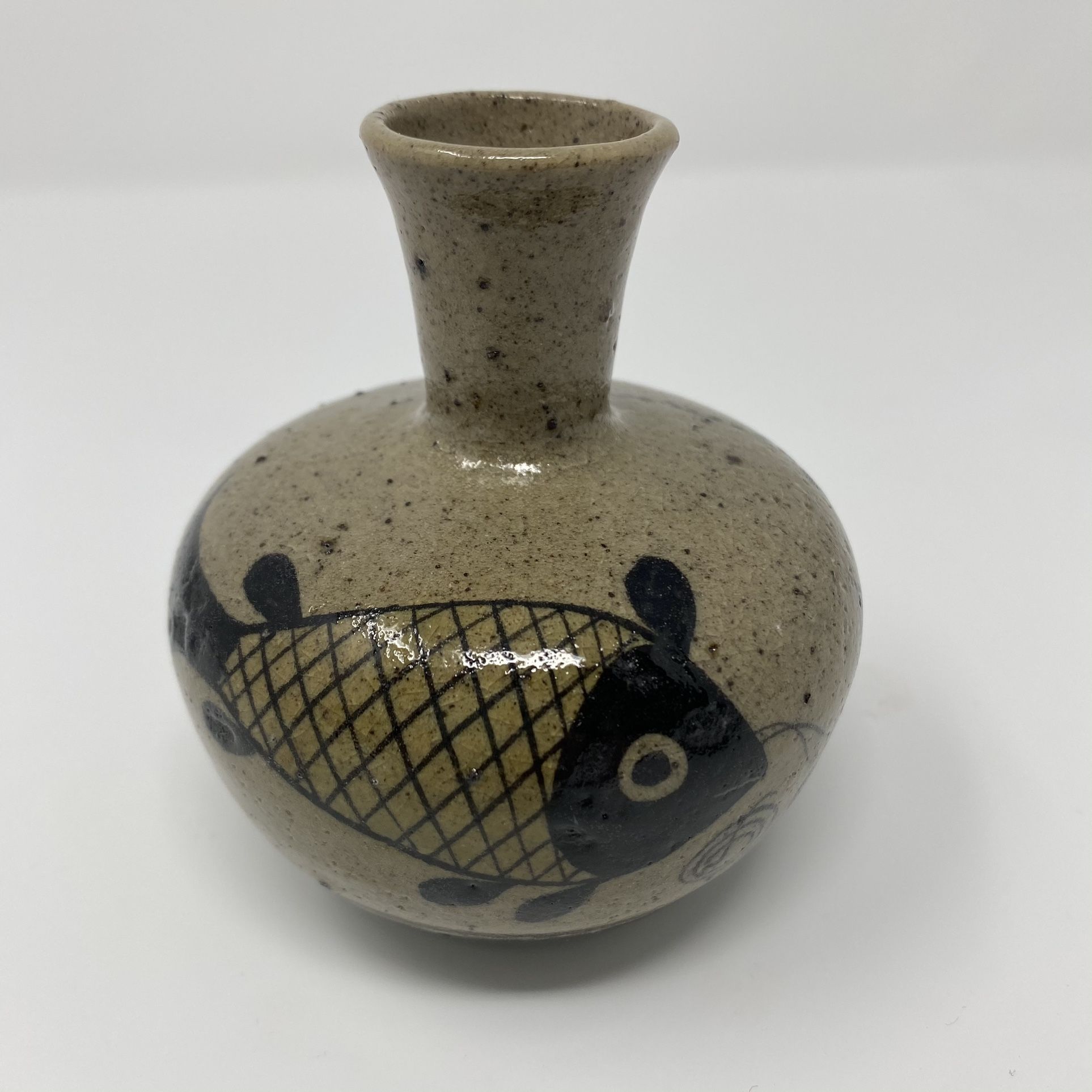 Vintage Hand-Painted  Tonala  Vase