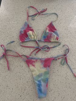 Multicolor Cheeky Bikini