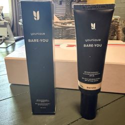 New In Box YOUNIQUE Bare You BB TINTED MOISTURIZER In Fair Light - Mineral SPF, Anti-aging, Water Resistant 
