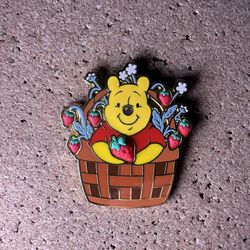 Pooh - Disney Winnie the Pooh Strawberry Blind Box Enamel Pin - Loungefly