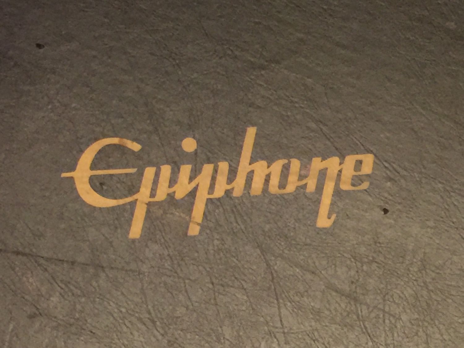Very Rare Epiphone Demon V Guitar Case