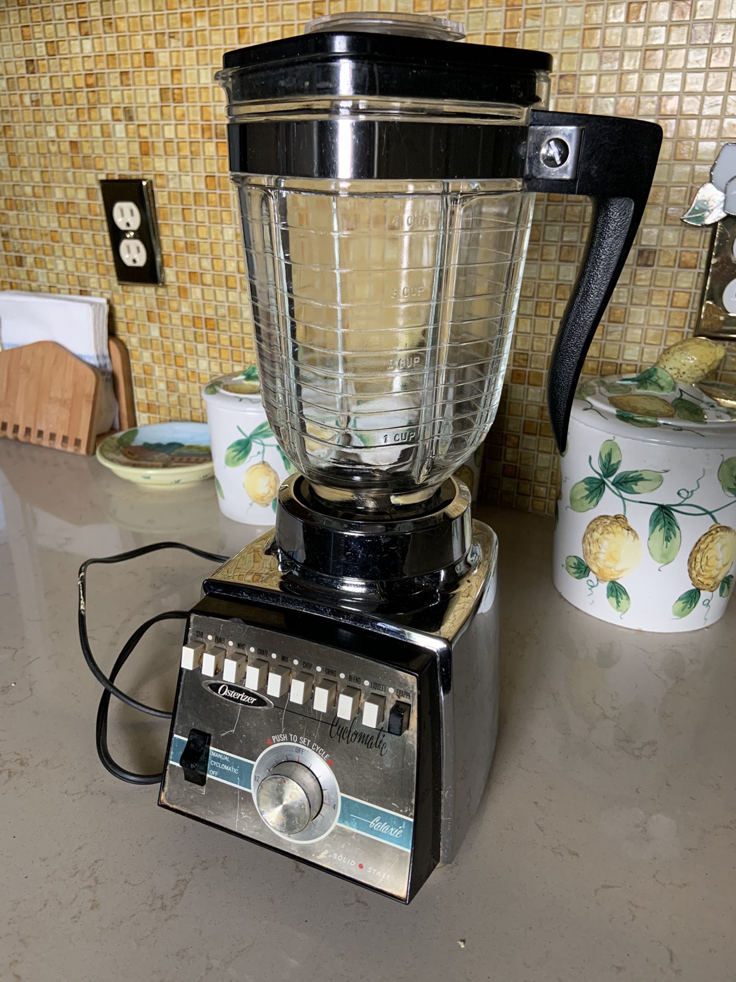Oster 10 Speed Osterizer Galaxie Cyclomatic Blender