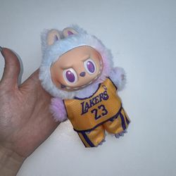 Labubu Clothes Lakers Jersey 