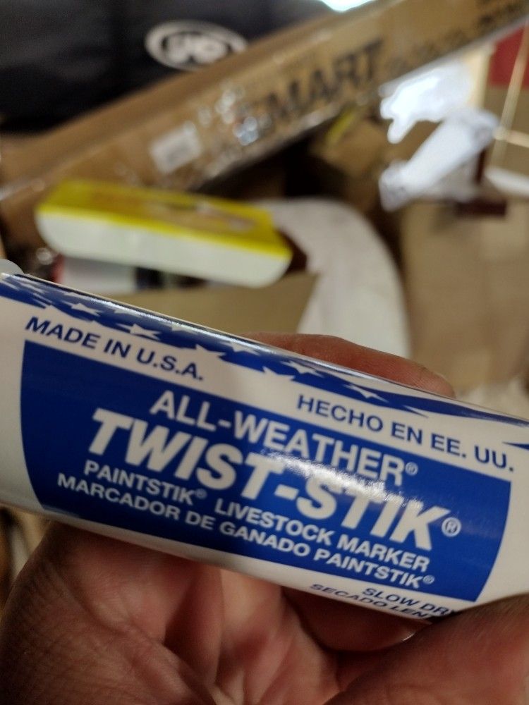 All Weather Twist Stick Cattle Marker