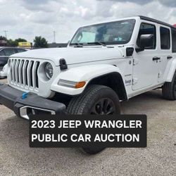 2023 JEEP WRANGLER !! UP FOR AUCTION
