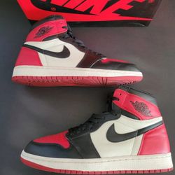 Jordan 1 High Bred Toe Size 9.5