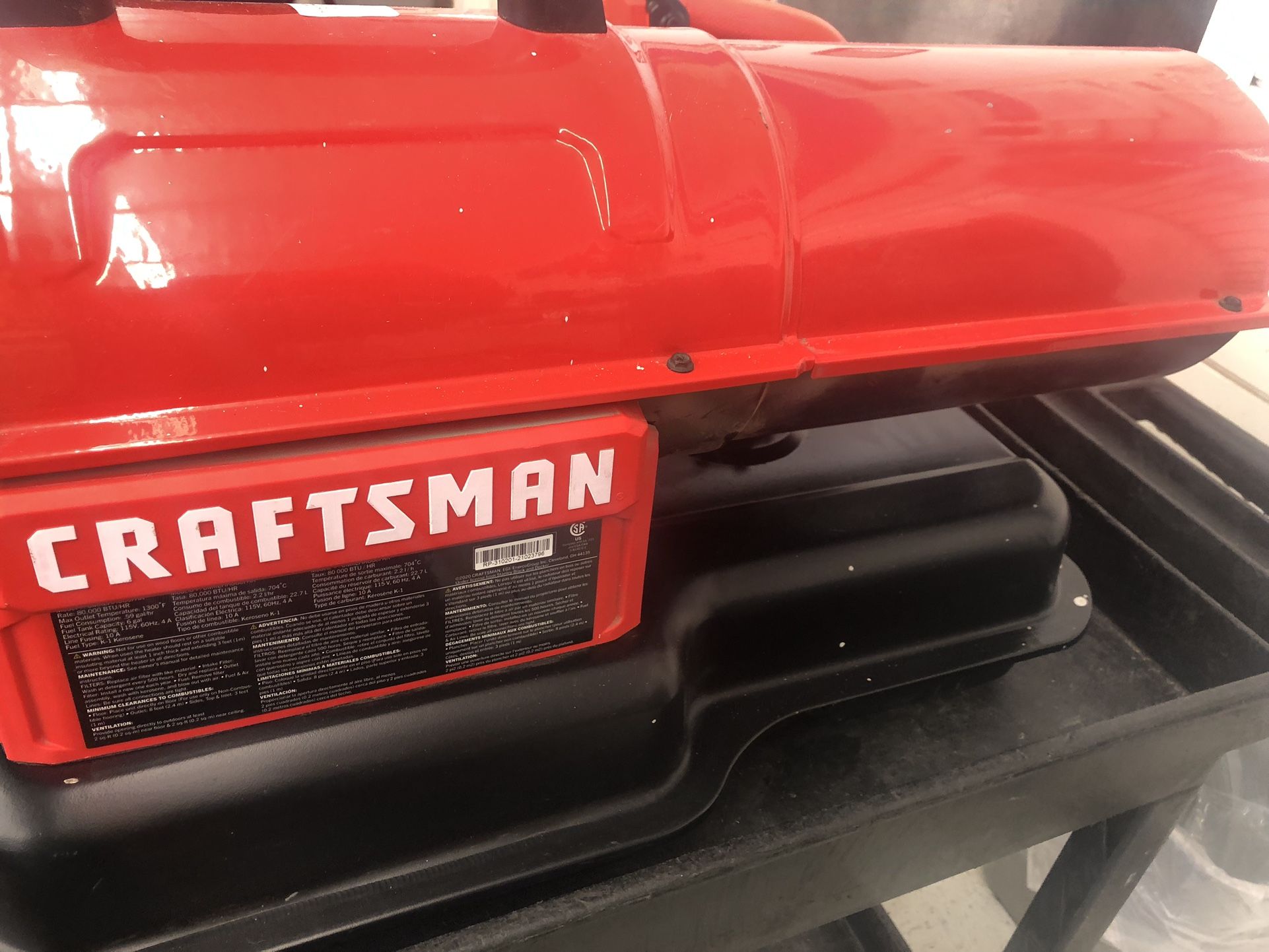 KEROSENE HEATER CRAFTSMAN