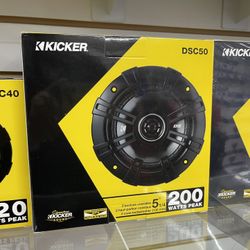Kicker DSC50 5 1/4 inch speakers