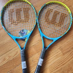 Wilson Tennis Rackets - Brand New
