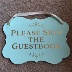 Guestbook Sign