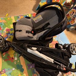 Stroller and car seat 