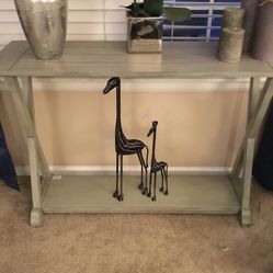 Gray Sofa Table