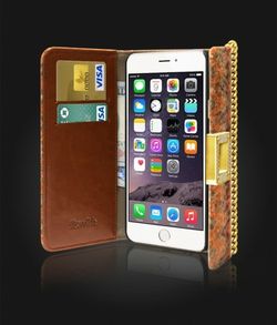 iPhone 6/6s Wallet Case Gold