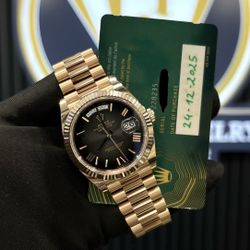 Rolex Presidential Black Slate Ombré Dial 40MM