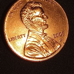 2005 D Lincoln Memorial Penny Proof Like  Thumbnail