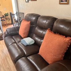 Leather Couch 