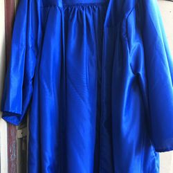 Blue Graduation Gown Free Free
