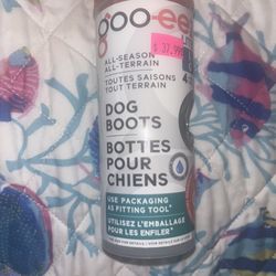 Doggie Shoes 4 Pk Med