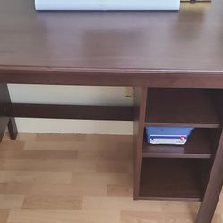 Ikea desk assembled