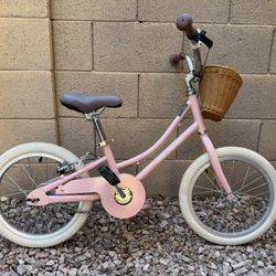 Kids 16 Inch Retrospec Bike With Basket