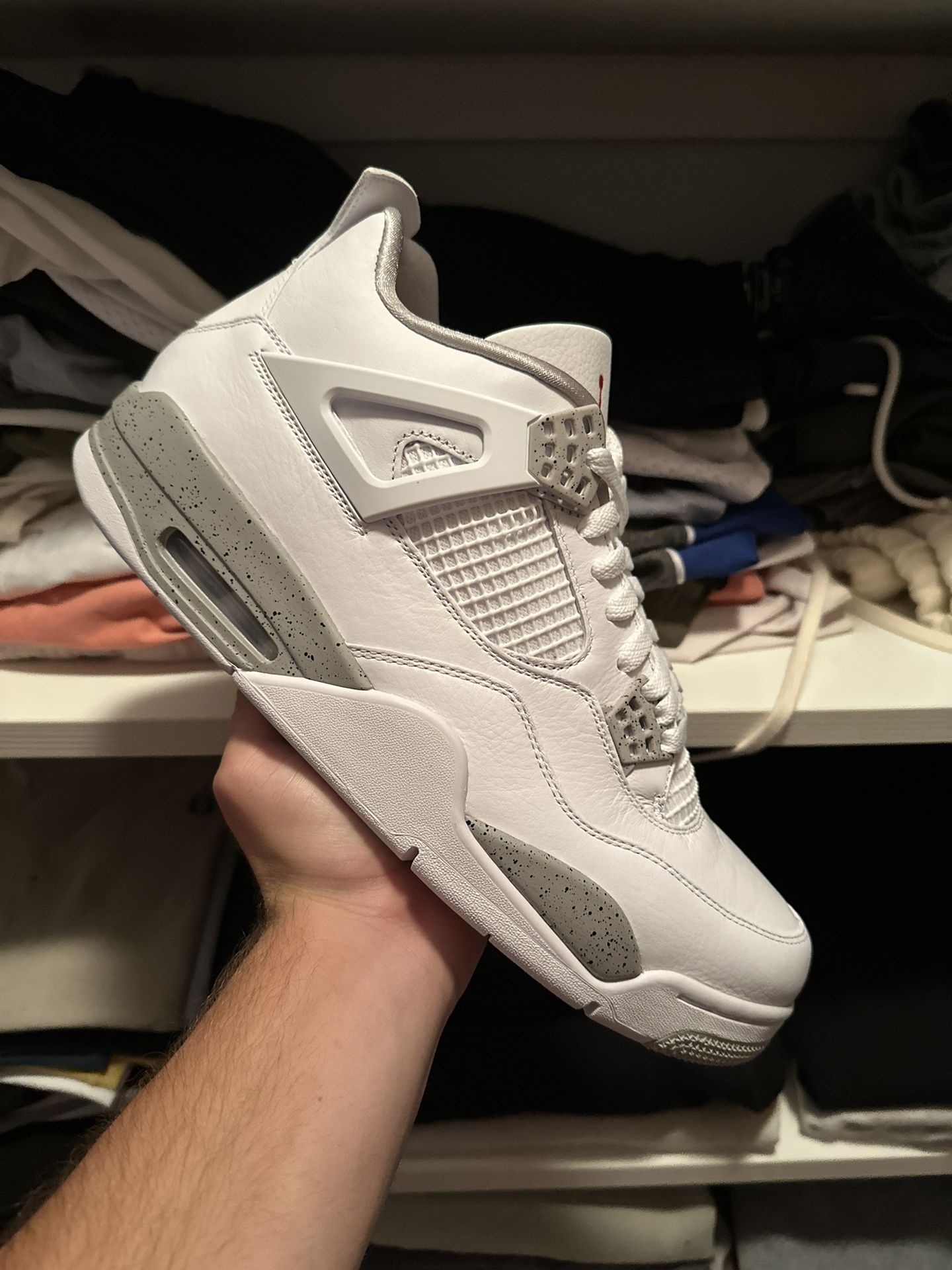 Jordan 4 Oreo White