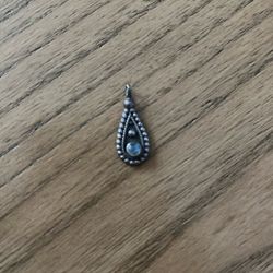 Sterling Silver Moonstone Pendant