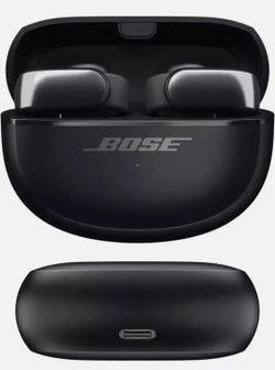 New, BOSE Ultra Open Wireless Earbuds- Black