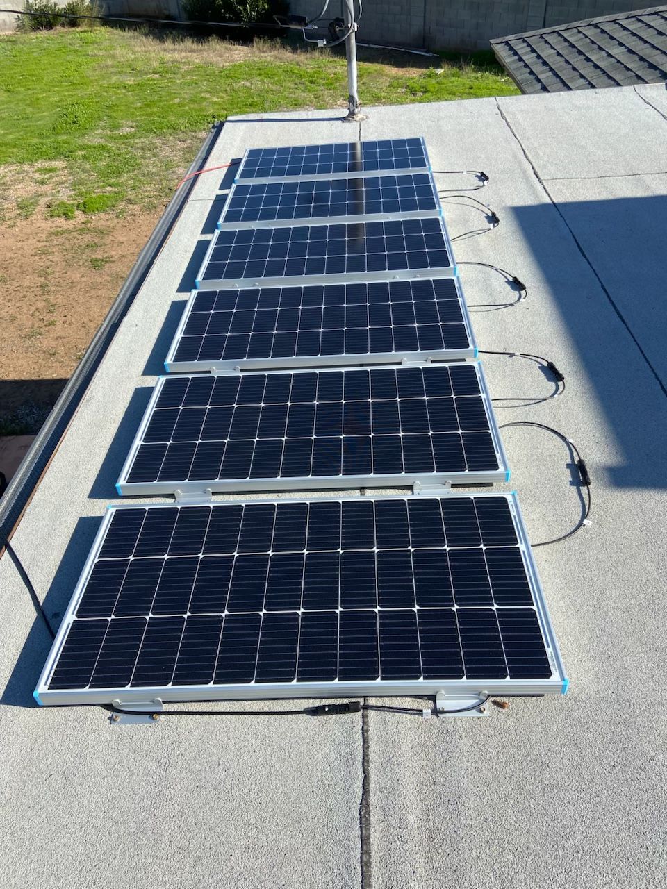 Solar and Battery Power System