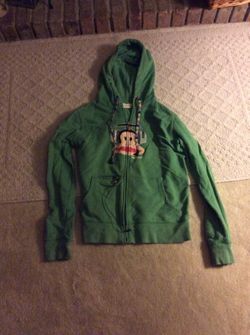 Hoodie jacket green with head phone