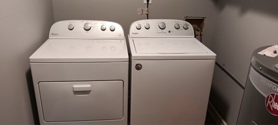 Whirlpool washer and dryer brand new