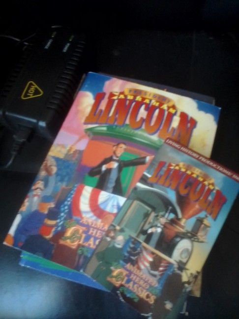 Lincoln Animated VHS