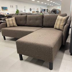 Brand New 💥  Living Room Furniture 💥Light Brown  Sofa Chaise 