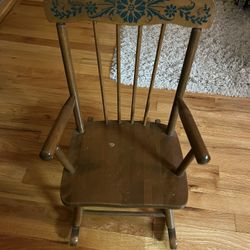 Antique Kid’s Rocking Chair