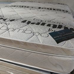 $220 Queen Pillow Top Mattress Only Brand New Free Delivery Same Day 