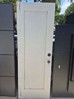 Antique Solid old wooden door