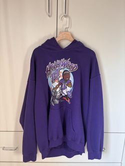 Purple Graphic Hoodie