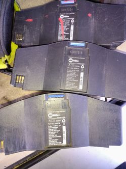 Welding respirator battery