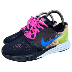 Nike Lunarglide 7 Junior-Pink, Black & White  747966-004 Size US 5Y EUR 37.5