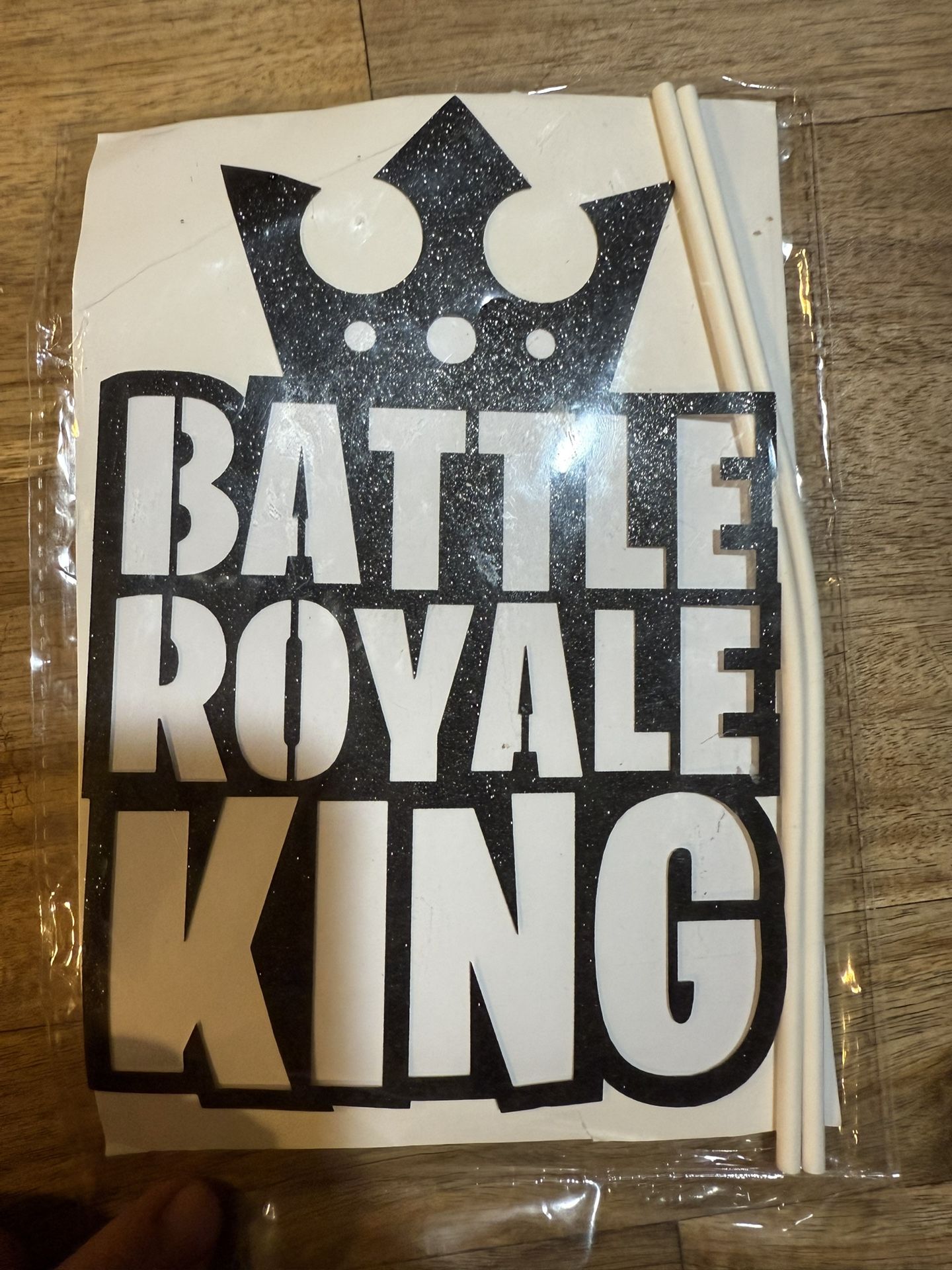 Battle Royale Cake Topper
