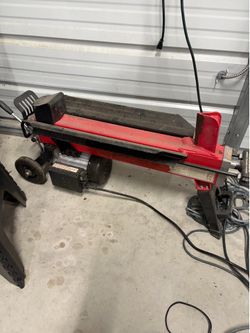Electric hydraulic wood splitter